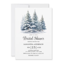 Chá de panela de neve com pinheiro de inverno