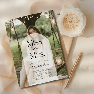 Convite Chá de panela de Orçamento de Fotografia do Arch R