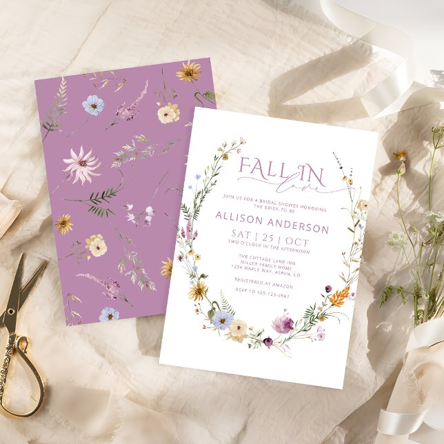 Convite Chá de panela de outono (Criador carregado)