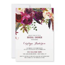 Chá de panela de outono Floral de Watercolor Boho