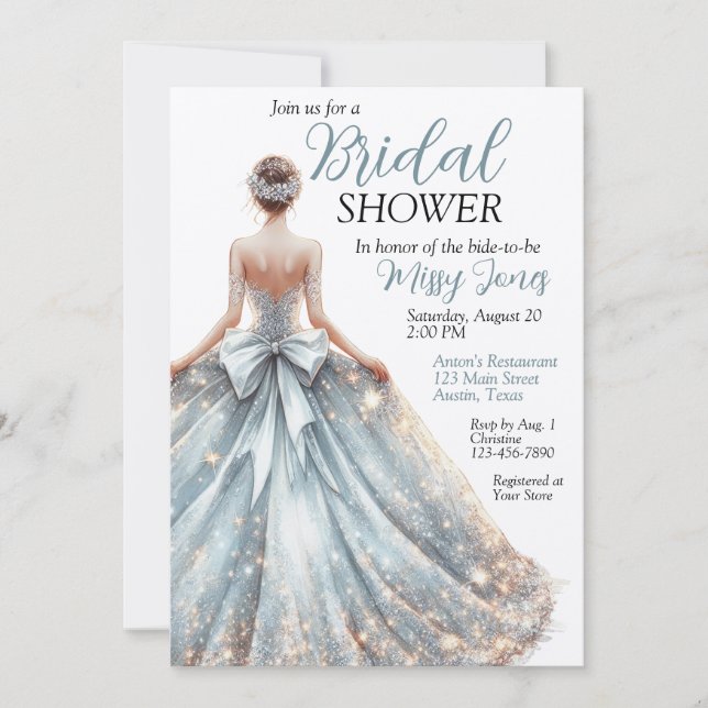 Convite Chá de panela de Palhaço Bela de Casamento (Frente)