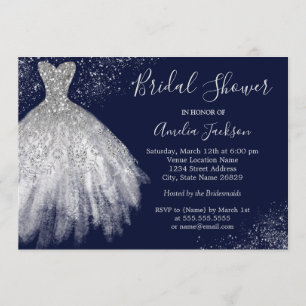 Convite Chá de panela de Palhaço de Casamento de Marinho E