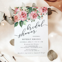 Chá de panela de Rosas de Aquarela