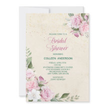 Chá de panela de Rosas rosa