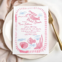 Chá de panela de Sereia Rosa Rosa Encantado