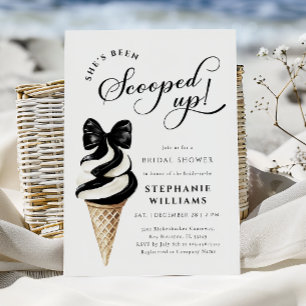 Convite Chá de panela de Sorvete moderno