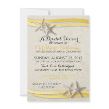 Chá de panela de Starfish e de Fita Amarela