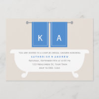 Chá de panela de Toalhas Dele e Hers {blue}