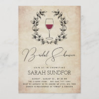 Chá de panela de Vintage de Vinho Vermelho e Laure