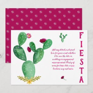 Convite Chá de panela Design de Casamento de Arte Folk FI