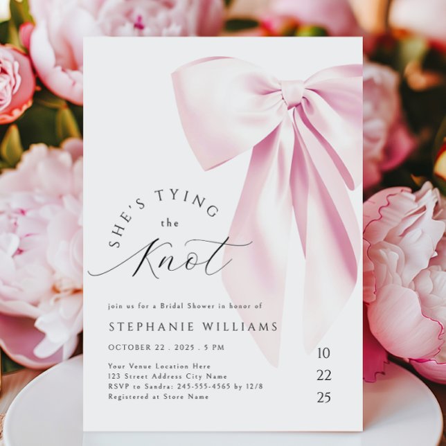 Convite Chá de panela do Arco Rosa casando (Criador carregado)