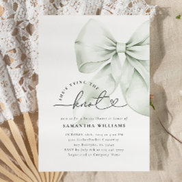 Convite Chá de panela do Casando verde