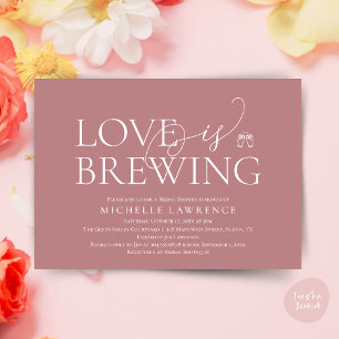 Convite Chá de panela do Classy Beer Party, O amor está se