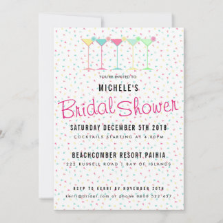 Convite Chá de panela do Cocktail