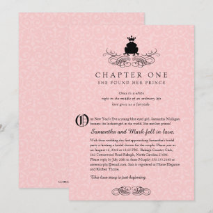 Convite Chá de panela do encanto   do livro de histórias