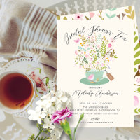 Chá de panela do Partido Charming Floral Tea