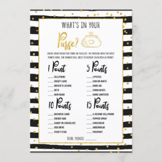 Convite Chá de panela do que no jogo da bolsa