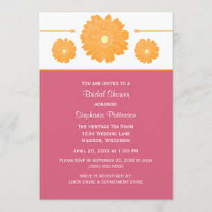 Convite Chá de panela do Simplesmente Elegante Daisies Co