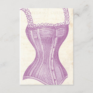 Convite Chá de panela do vintage da lingerie do espartilh