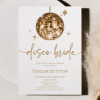 Chá de panela Dourado Disco Ball Disco Brilho