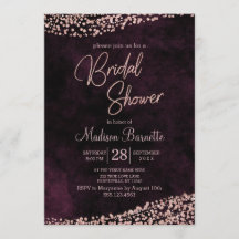 Chá de panela Dourado Rosa de vinho borgonha