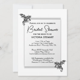 Convite Chá de panela Dragon