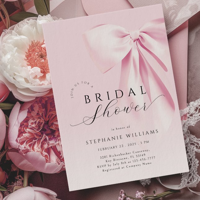 Convite Chá de panela Elegante de Arco rosa (Criador carregado)