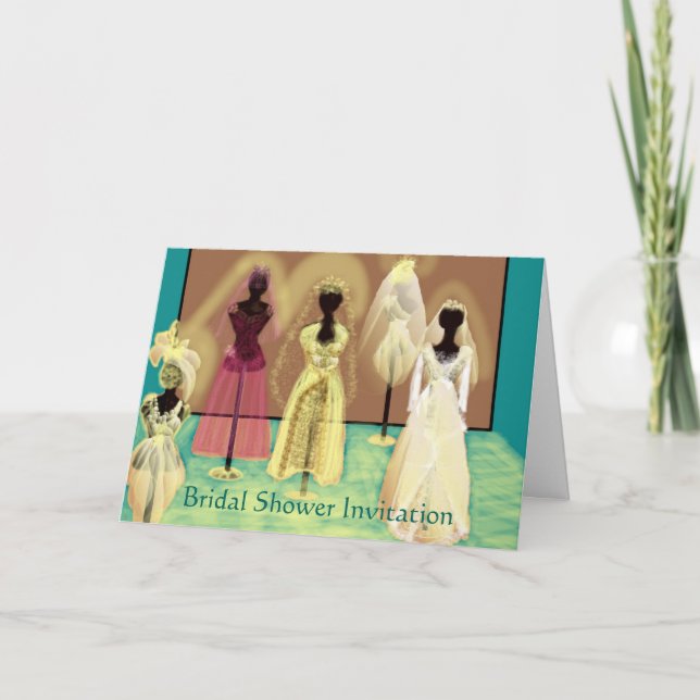 Convite Chá de panela Elegante e Chic (Frente)