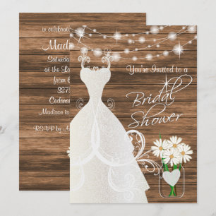 Convite Chá de panela em lanternas de madeira russa