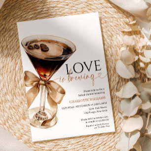 Convite Chá de panela Espresso Martini