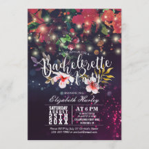 Chá de panela festa de solteira Borgonha Floral