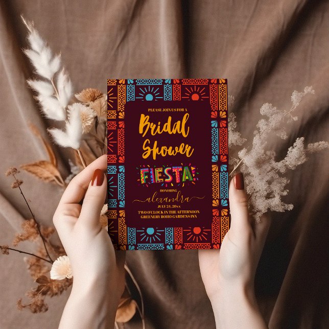 Convite Chá de panela Fiesta (Criador carregado)