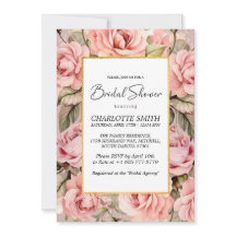 Chá de panela Floral de Aquarela Rosa