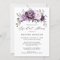 Chá de panela Floral de Blooms Roxos Dusty