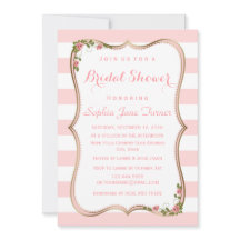 Chá de panela Floral Dourado com Lâmpadas Chic