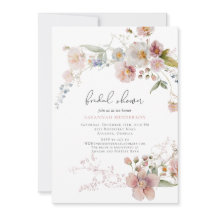 Chá de panela Floral Elegante Dusty Pink Garden