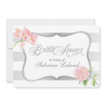 Chá de panela Floral Elegante Stripes