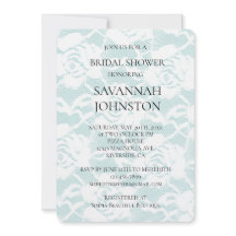 Chá de panela Floral Romântico de Meninas Brancas