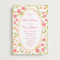 Chá de panela Floral Vermelho Laranja Pintado Mão