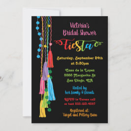 Convite Chá de panela Folk Art Mexicano Fiesta