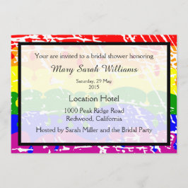 Convite Chá de panela gay