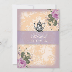 Convite Chá de panela GC Vintage - Tea Party