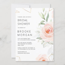 Chá de panela Geométrico bonito de Lâmpadas Rosa