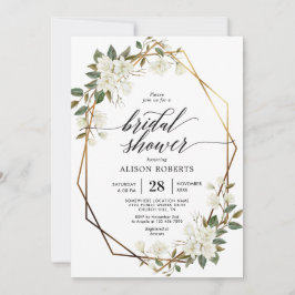 Convite Chá de panela geométrico da Magnolia