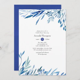 Convite Chá de panela Geométrico Eucalyptus