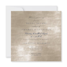 Chá de panela Glam Beige Ivory Velvet