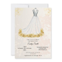 Chá de panela Glam Elegante de Luxo ouro