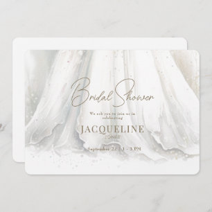 Convite Chá de panela Graceful Elegance