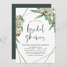 Chá de panela Greenery Magnolia