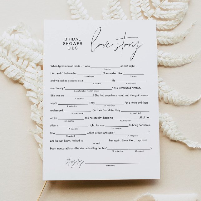 Convite Chá de panela HARLOW Libs, Preencha a placa de Vaz (Criador carregado)